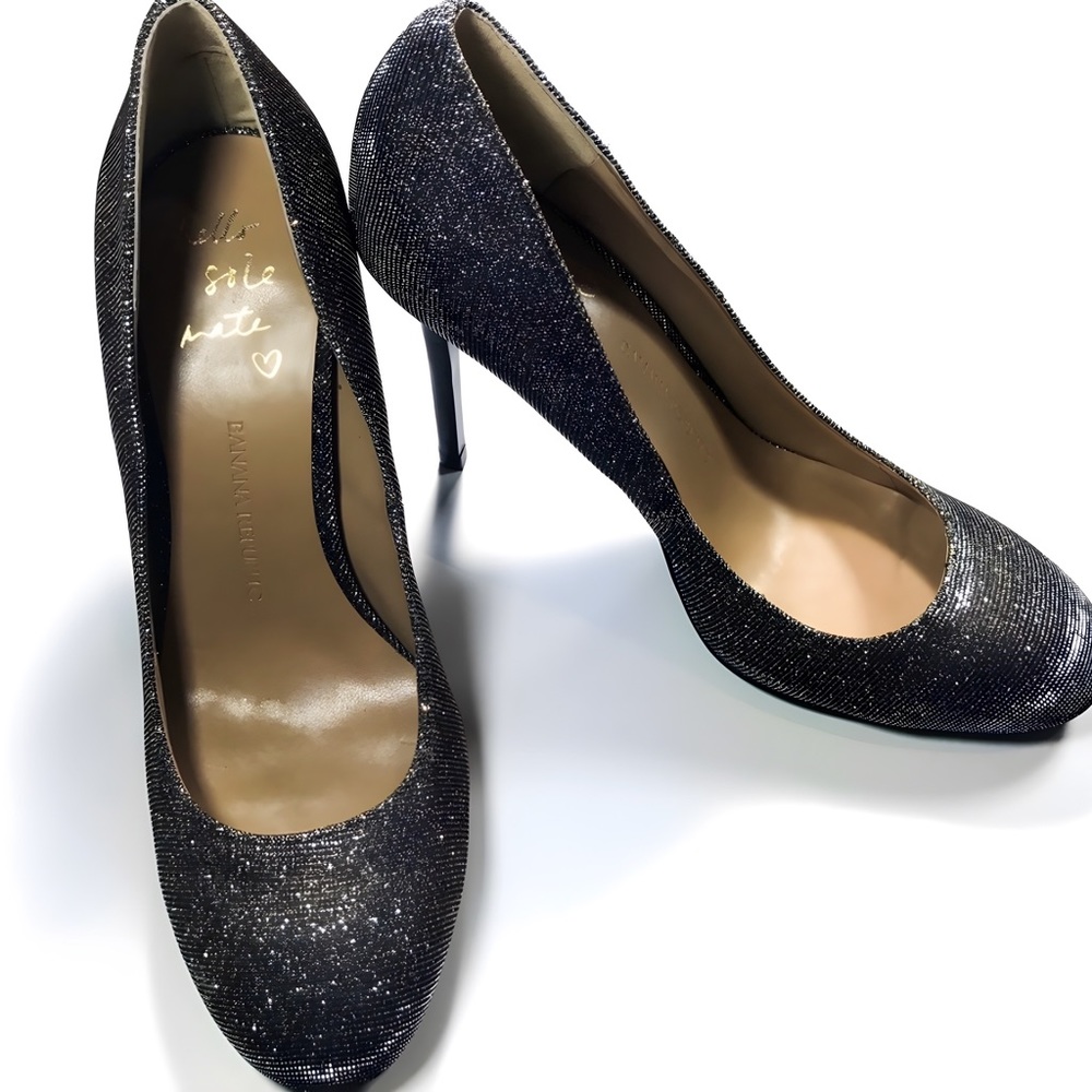 Banana Republic Round Toe Iridescent Heels